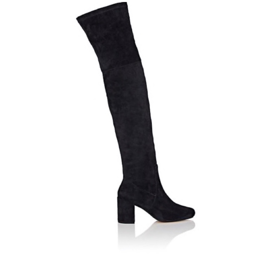 NIB! Barney’s NY Faux-Suede Over-The-Knee Boots